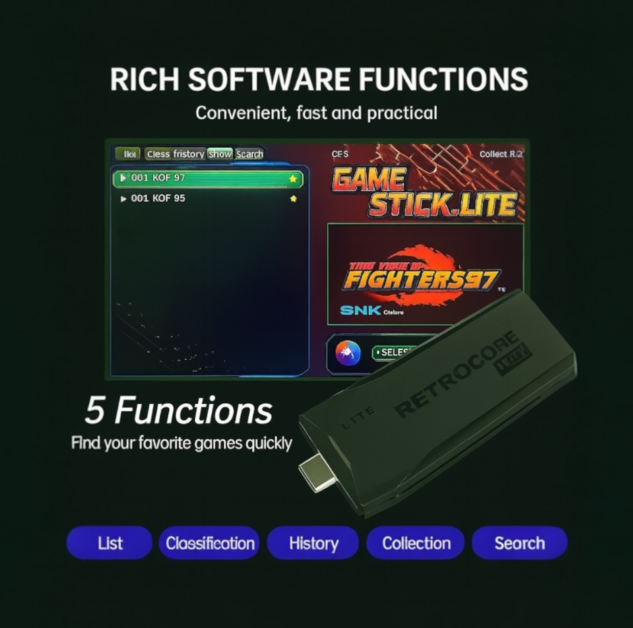 RetroCore Stick Lite™